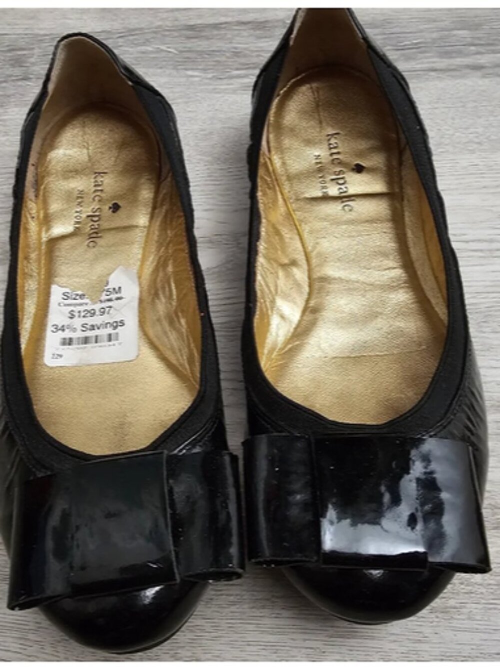 Kate Spade Women's Casual Round Toe Ballet Flats size 7.5